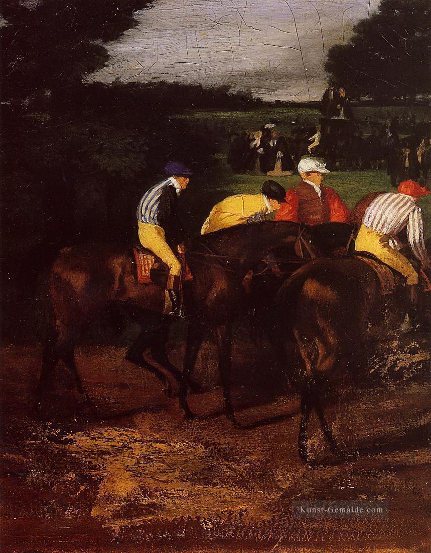 Jockeys in Epsom 1862 Edgar Degas Ölgemälde